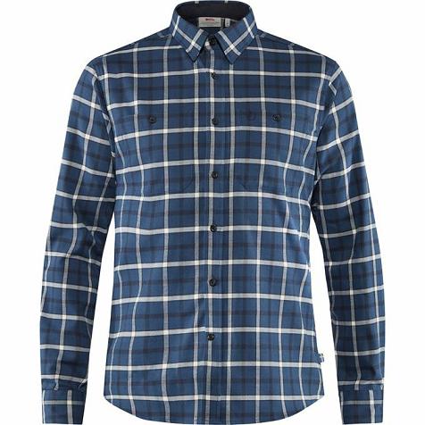 Fjallraven Fjällglim Shirts Blue Singapore For Men (SG-457)